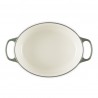 Voir la slide Cocotte Fonte Signature Ovale 6,3 L Vert Thym (31 cm)