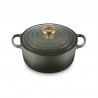 Voir la slide Cocotte Fonte Signature Ronde 4,2 L Vert Thym (24 cm)