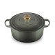 Cocotte Fonte Signature Ronde 6,7 L Vert Thym (28 cm)