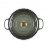 Zie dia Signature Ronde Gietijzeren Braadpan 6,7 L Tijm Groen  (28 cm)