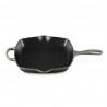 Voir la slide Poêle en Fonte Skillet Grill Carré 26 cm Vert Thym