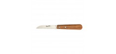 Couteau à Légumes Inox Manche Bois d'Olivier 9 cm