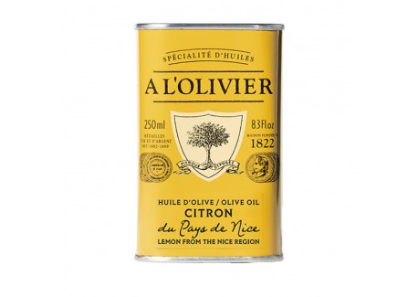Huile d'Olive Citron Au Pays de Nice 250 ml