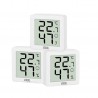 Zie dia Digitale Thermo-Hygrometer Wit Set 3 dlg