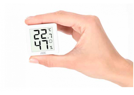 Digitale Thermo-Hygrometer Wit Set 3 dlg