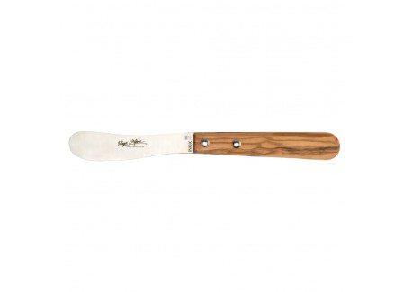 RVS Smeermes Olijfhout handvat