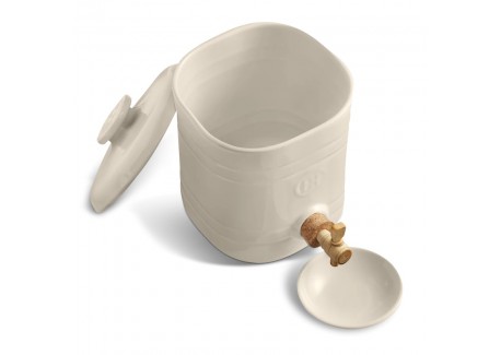 Azijnmaker Keramiek Argile Gebroken Wit 2,5 l