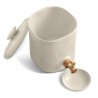 Zie dia Azijnmaker Keramiek Argile Gebroken Wit 2,5 l