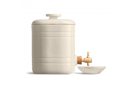 Azijnmaker Keramiek Argile Gebroken Wit 2,5 l