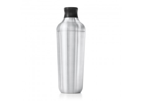SteeL Shaker Cocktail Inox 700 ml + Bouchon Doseur Gradué