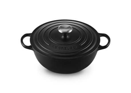 Marmite Fonte Ronde 4,1 L Noir Mat (26 cm) 