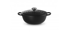 Marmite Fonte Ronde 4,1 L Noir Mat (26 cm) 