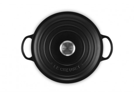 Stoofsoeppot 4,1 L Mat Zwart (26 cm)