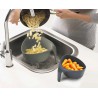 Zie dia Nest Colander Vergiet Driehoek 2 dlg Antracietgrijs