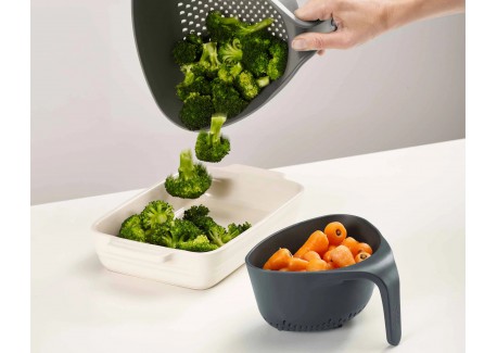 Nest Colander Passoire 2 pcs Gris Anthracite
