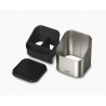 Zie dia Surface RVS Keukenhulp Organiser met 3 Compartimenten