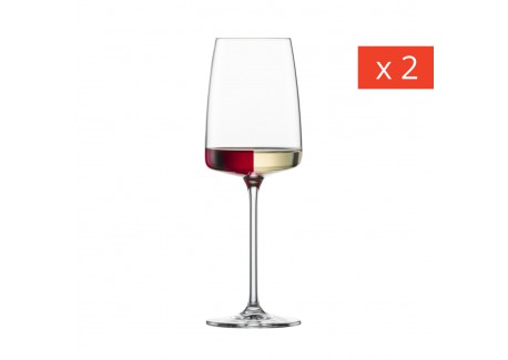 Vivid Senses (Sensa) Verre à Vin Léger Vin Blanc / Rouge 2 (2 pcs)