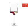Voir la slide Vivid Senses (Sensa) Verre à Vin Léger Vin Blanc / Rouge 2 (2 pcs)