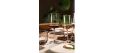Vivid Senses (Sensa) Licht Wit/Rood Wijnglas 2(2 stk)