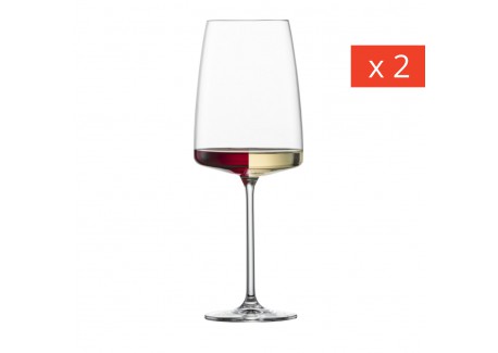 Vivid Senses (Sensa) Verre à Vin Fruité et Fin Vin Blanc / Rouge 1 (2