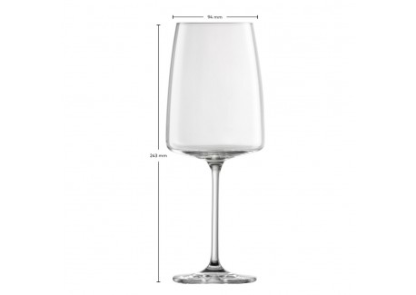 Vivid Senses (Sensa) Krachtig en Kruidig Wijnglas Witte / Rode Wijn 13