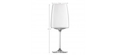 Vivid Senses (Sensa) Verre à Vin Puissant et Epicé Vin Blanc / Rouge 1