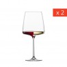 Zie dia Vivid Senses (Sensa) Velvet Wijnglas Wit/Rode Wijn 140 (2 stk)
