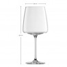 Voir la slide Vivid Senses (Sensa) Verre à Vin Velours Vin Blanc / Rouge 140 (2 pcs)
