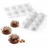 Voir la slide Moule en Silicone 3D Stone 85 8x85 ml