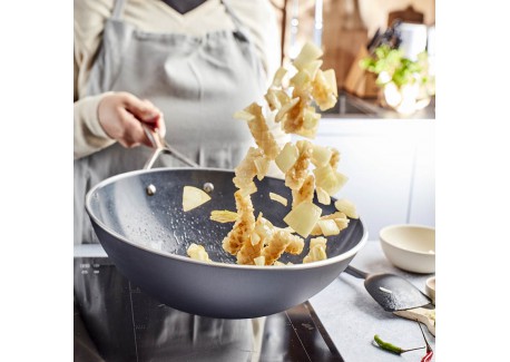 Alu Pro 5 Ceraforce Wok Antiadhésif Céramique 30 cm