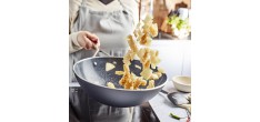 Alu Pro 5 Ceraforce keramik Wok met Antiaanbaklaag 30 cm