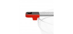 Double Râpe Fine/Large en Inox 36,5 cm