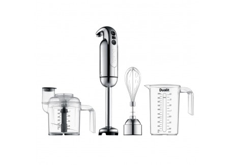 Mixeur Plongeant Multifonctions 3 en 1 Chrome Inox