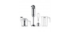 Mixeur Plongeant Multifonctions 3 en 1 Chrome Inox