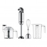 Zie dia 3 in 1 Multifunctionele Staafmixer Chroom RVS