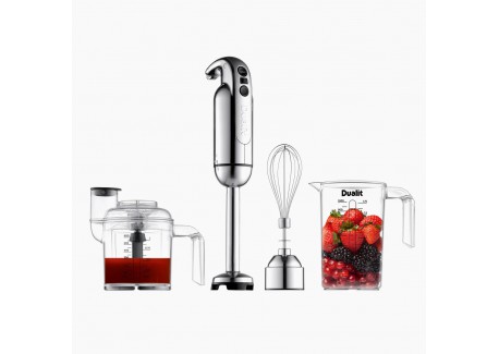 Mixeur Plongeant Multifonctions 3 en 1 Chrome Inox
