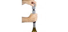 Line Preserve Duo Pompe à Vin et Champagne Manuelle 20 cm Carbone