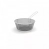 Voir la slide Panier à Pâtes / Friture en Inox pour l'Incroyable Cocotte 28 cm