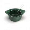 Voir la slide Panier à Pâtes / Friture en Inox pour l'Incroyable Cocotte 28 cm