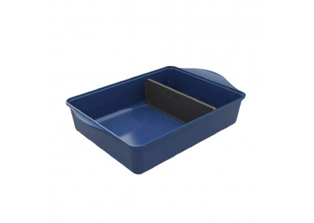 Incroyable Ovenschaal met 2 Rechthoekige Compartimenten Bosbessenblauw