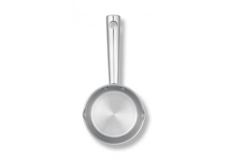 Cicla 3 Poelon Inox Recyclé avec 2 Becs Verseurs 12 cm 0,7 l
