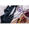 Voir la slide Wasabi Black Set 3 Couteaux Santoku 16,5 + à Trancher 15 + Office 10 -