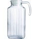 Quadro Carafe à Eau en Verre avec Couvercle 1,7 l