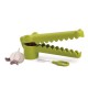Garligator Presse Ail Crocodile Vert + Brosse de Nettoyage