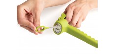 Garligator Presse Ail Crocodile Vert + Brosse de Nettoyage