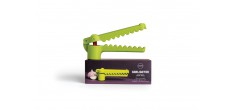 Garligator Presse Ail Crocodile Vert + Brosse de Nettoyage