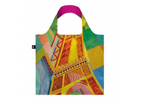 Opvouwbare herbruikbare tas Museumcollectie Robert Delaunay Eiffeltore