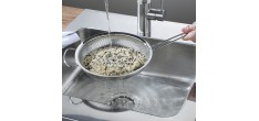 Passoire Plate avec Manche Inox Microperforée 24 cm 