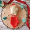 Voir la slide Moule pour Chausson / Empanadas Moufle Noël 10x9 cm 