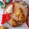 Zie dia Mal voor Flap / Empanadas Kerstboom 11x9 cm